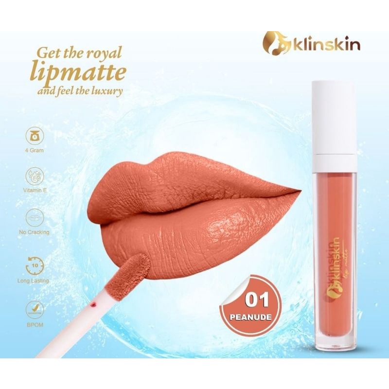 ✨ AKU MURAH ✨LIPMATTE KLINSKIN ORIGINAL BPOM