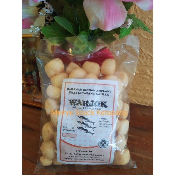 

(60 gr) Amplang Warjok ukuran kecil