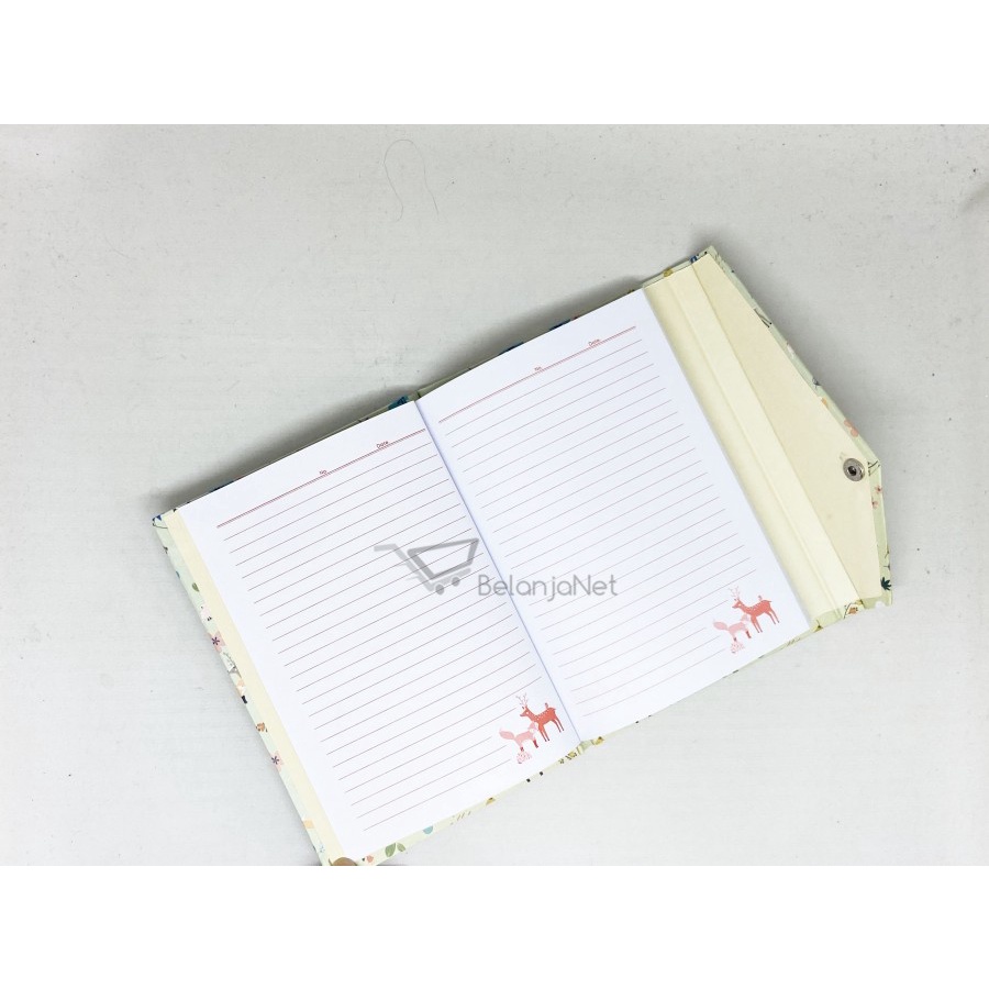 Buku Diary | Buku Tulis Catatan Joyko D-1813WA-KC31 Winter Animal