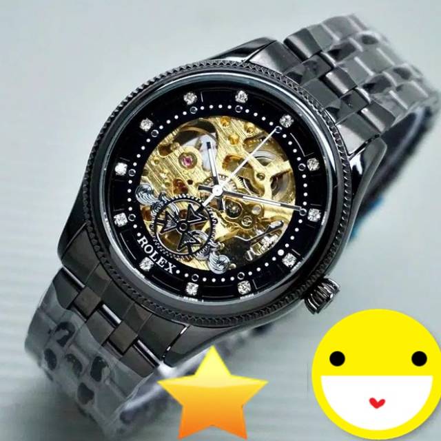 Jam Tangan Pria/ Jam tangan Rolex/ Rolex Automatic/ Jam tangan terbaru/ Fashion pria/ jam tangan