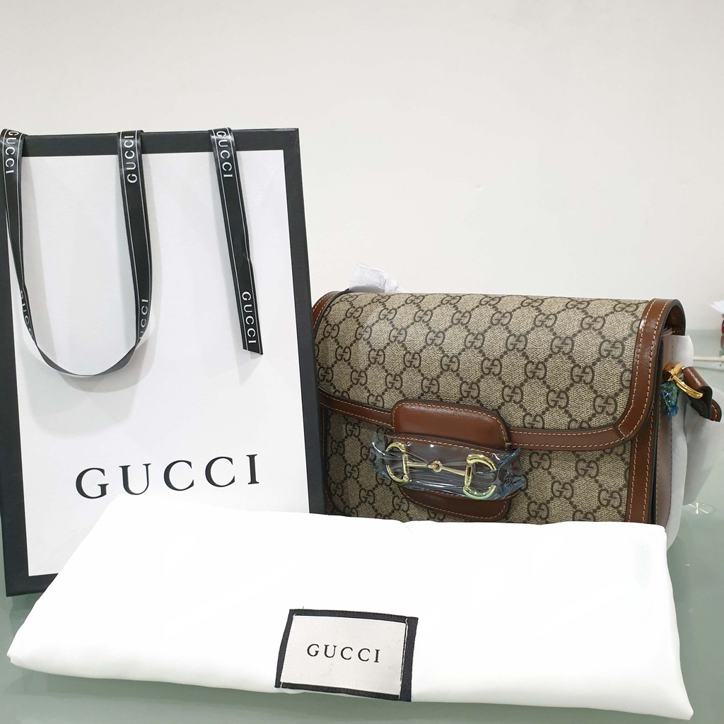 Gucci 1955 Horsebit Shoulder Bag Shopee Indonesia