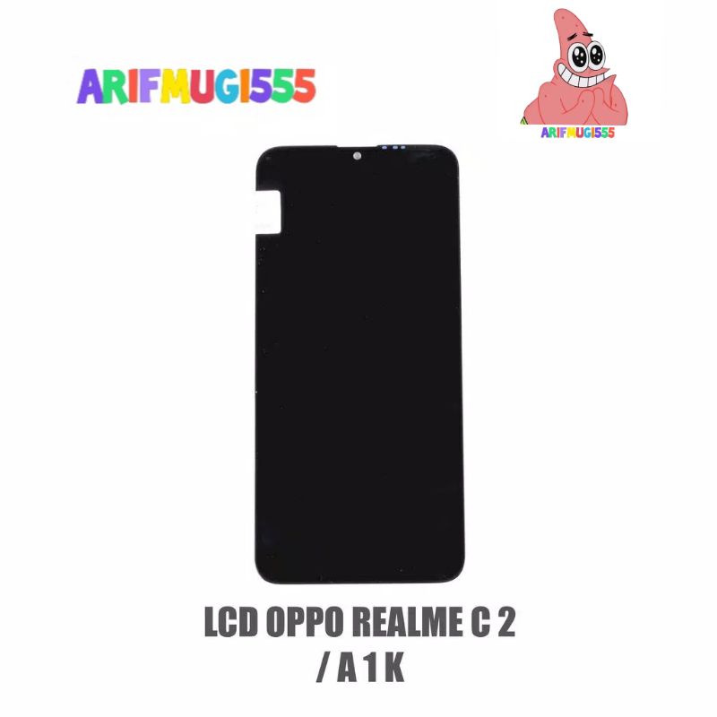 LCD +Ts Realme C2 RMX 1941 / LCD Oppo A1K High Version Fullset Touchscreen