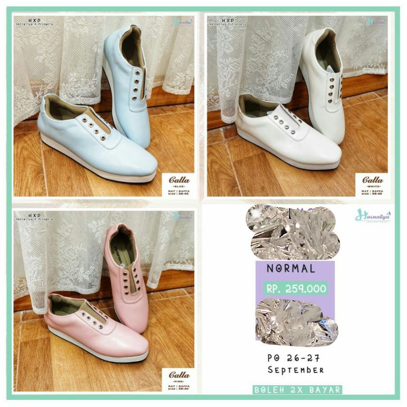 Calla Prospero X Hasnaliya, Harga Diskon