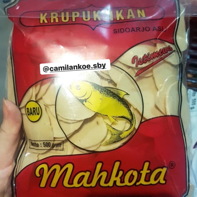 

Krupuk Ikan merk Mahkota