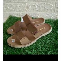 sandal kulit pria/sandal slide/sandal kulit carvil B2