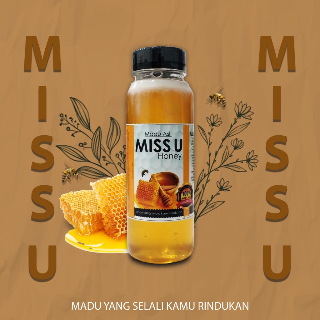 

Miss U Honey ( Madu Asli Peternakan Lebah Mojokerto )