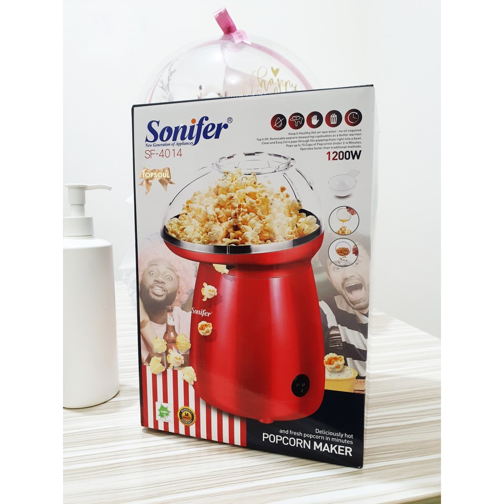 Sonifer Popcorn Maker SF-4014 mesin pembuat popcorn jagung elektrik