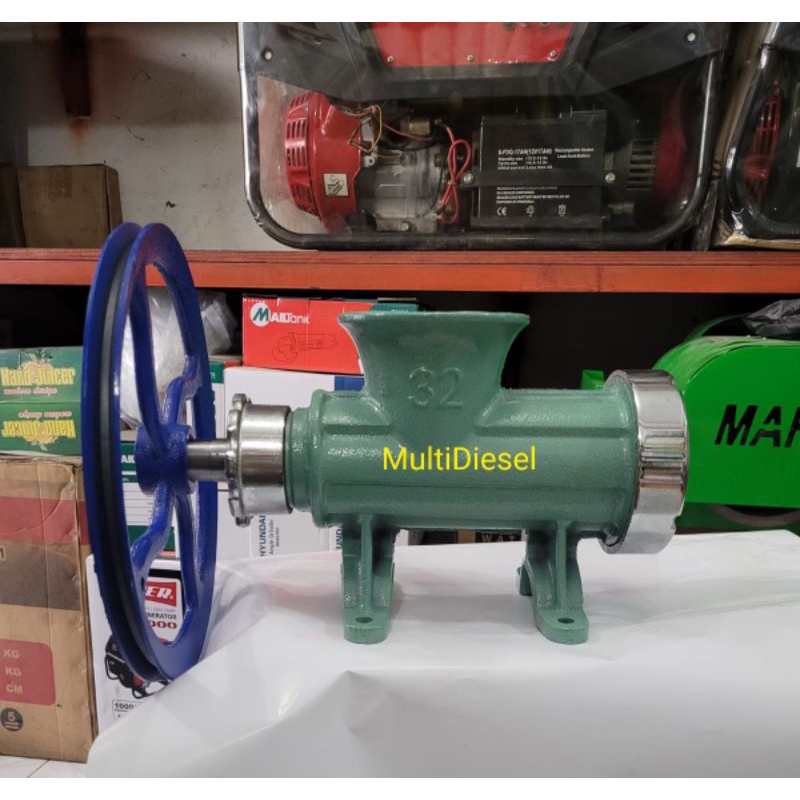 Giling Daging | Kacang Manual 32 roll stainless  meat grinder