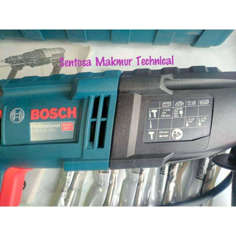 BOSCH GBH 2-24 DRE Bor Rotary Hammer Drill Bobok Beton 24 MM