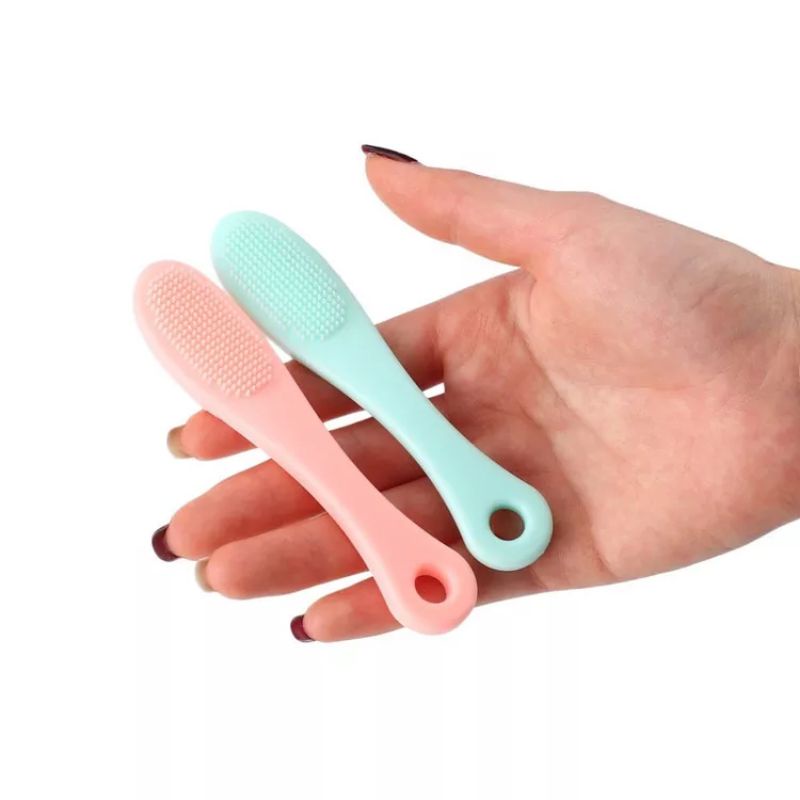 Sikat pembersih komedo Stick / sikat silicone pembersih komedo