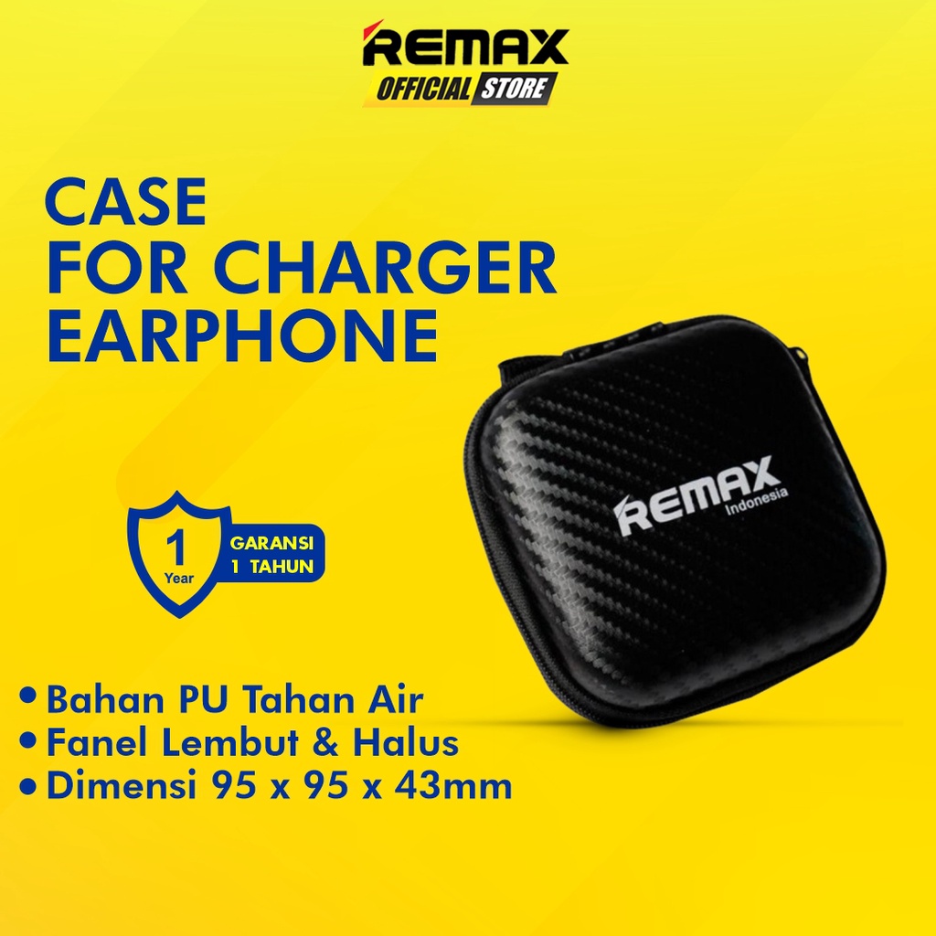 Remax Waterproof Pouch Case for Earphone &amp; Charger