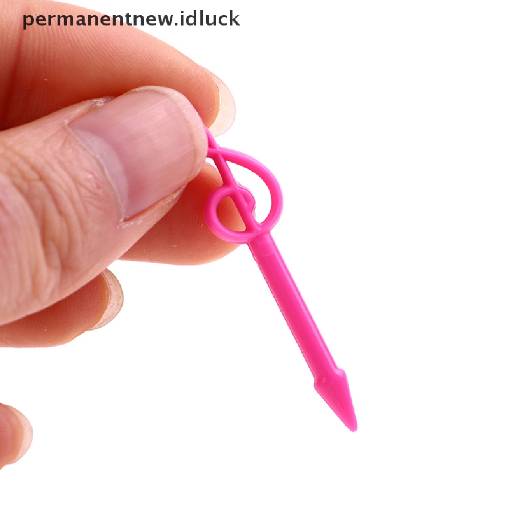 24pcs / set Garpu Buah / Kue / Dessert Mini Motif Kartun Untuk Anak