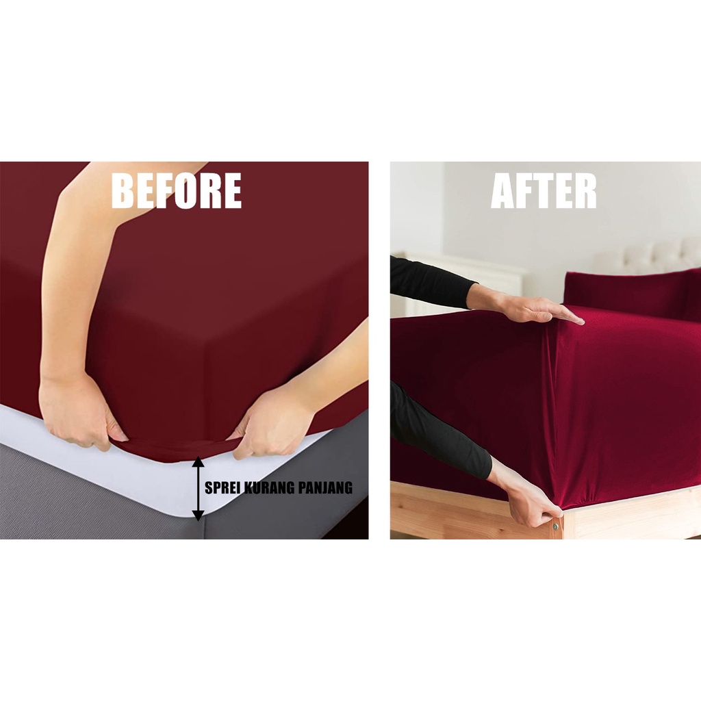 CUSTOM TINGGI SPREI 35 CM ROMANTIC