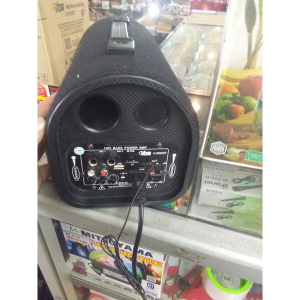 Speaker VDR 4100/9100bt bazooke bluetooth 5//bisa 2 mic
