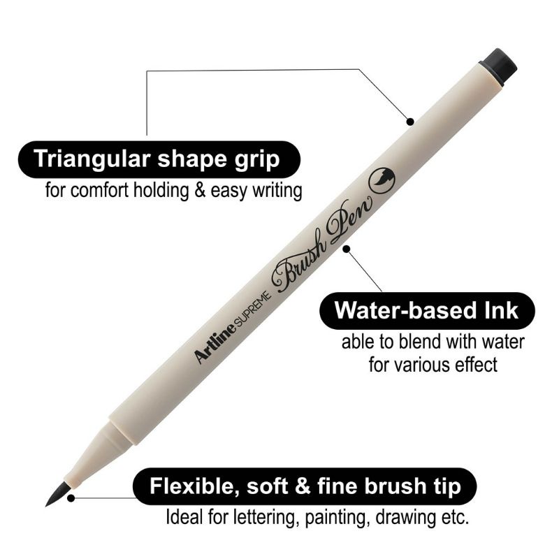 

ARTLINE SUPREME BRUSH PEN / BACA DESKRIPSI