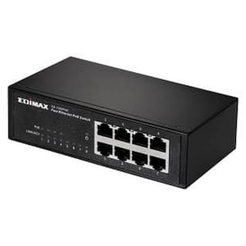 EDIMAX ES-1008PHE - Switch Fast Ethernet 8Port