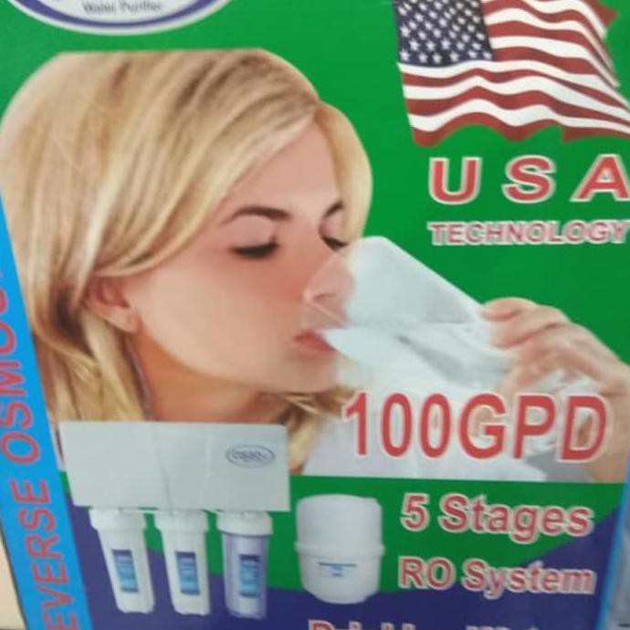 Mesin Ro Cisso 100Gpd 5 Step - Filter Air Minum Cisso 100 Gpd 5 Stages