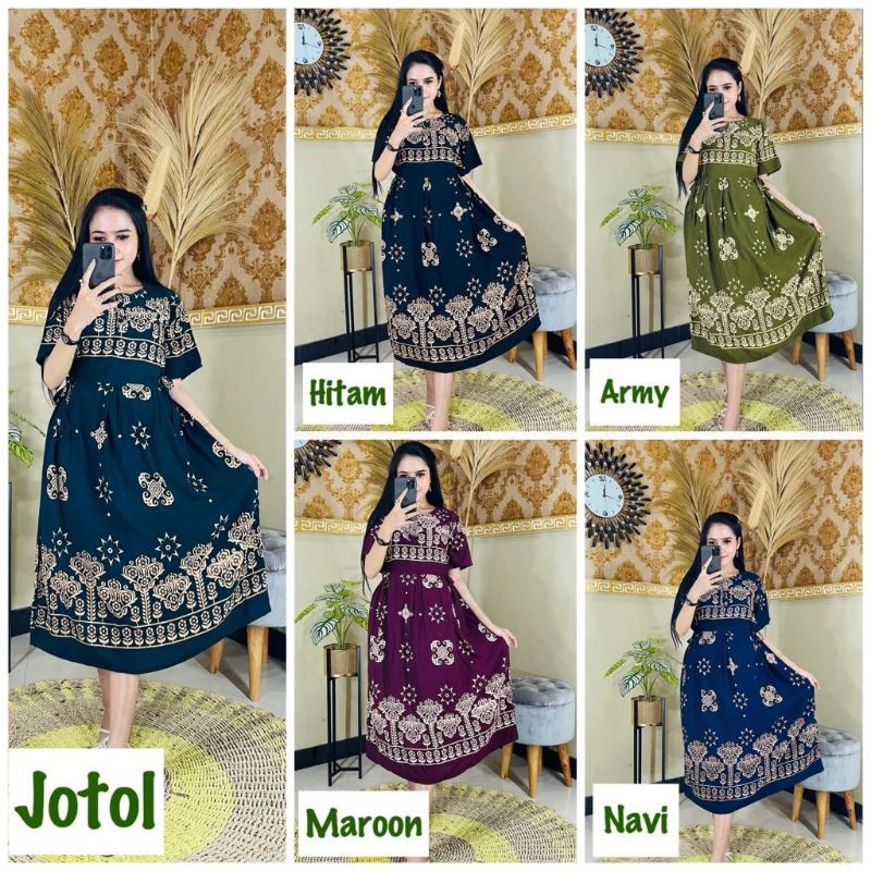 Daster Chibi Dress Dres Guci Dior Rayon Jumbo Busui  Terbaru Viral