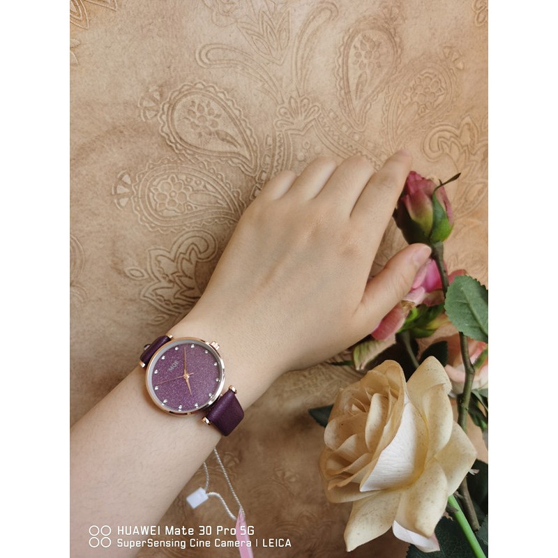 MQE Jam Tangan Wanita Fashion Leather Strap- SB W009