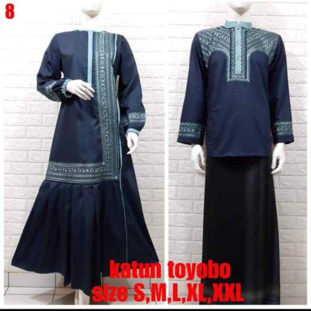COUPLE (KOKO&GAMIS) BORDIR RARADISA