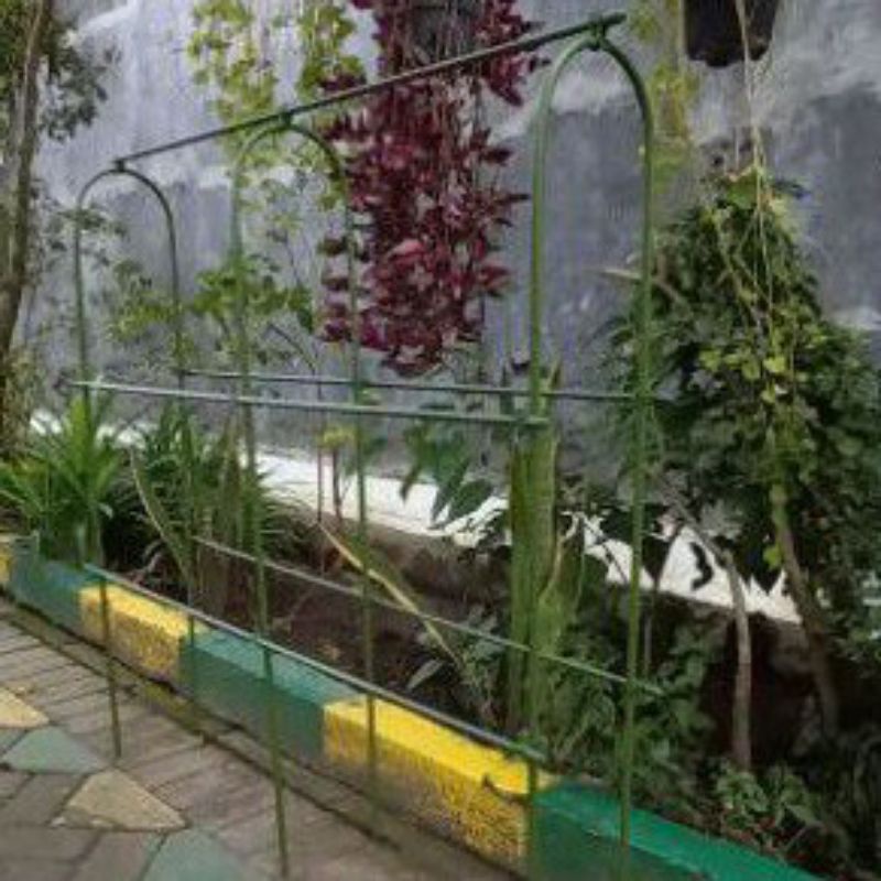 Penyangga Rambatan Lengkung 150 bentangan ajir 150cm