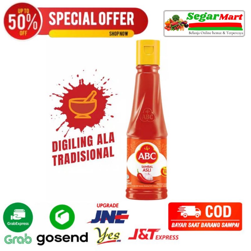 

ABC Sambal Asli 135ml Saos Meja Segarmart Bandung