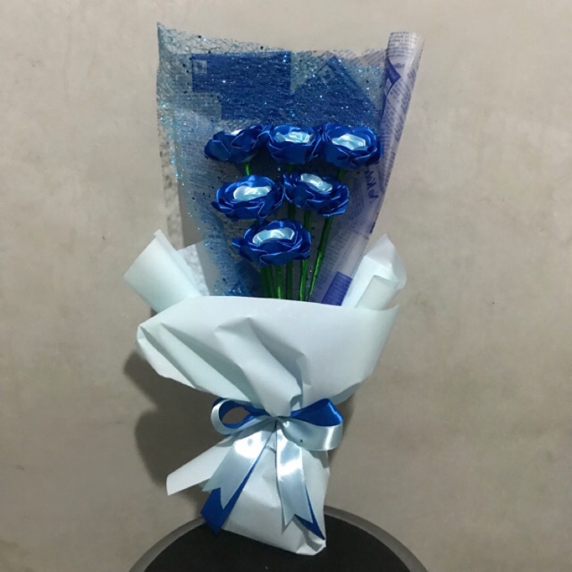 

Rose blue 2 tone #kado #hadiah