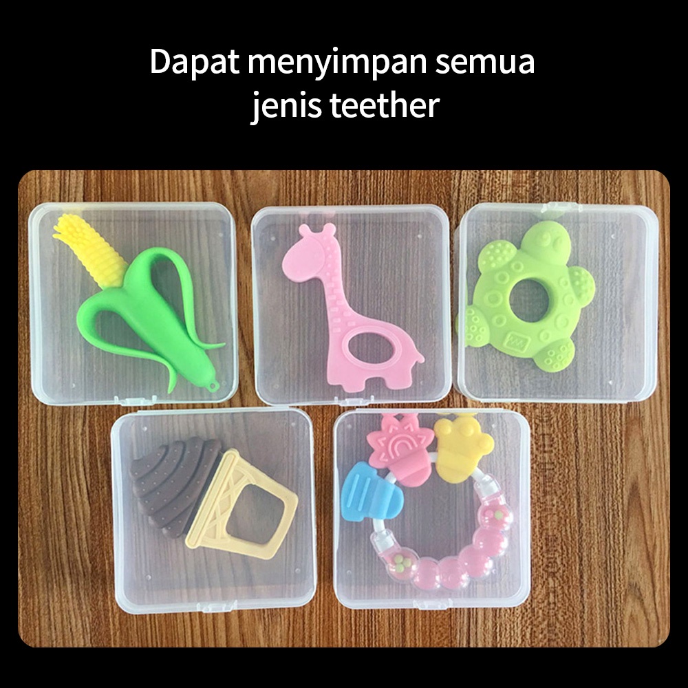 Halobaby Multifungsi Kotak Penyimpanan Teether Bayi