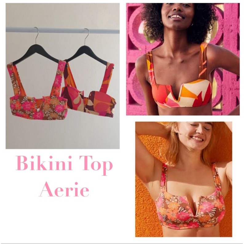 Bikini  V Pique Bandeau Aerie
