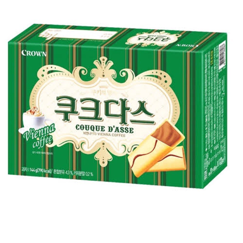 

Wafer korea couque d'asse rasa kopi - crown