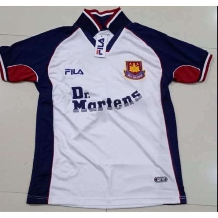 Jersey Bola Retro West Ham Away 1999