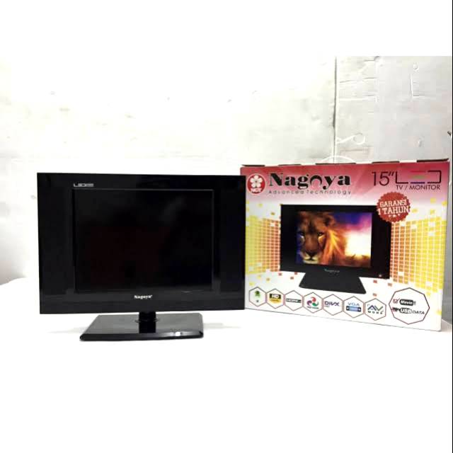 PROMO CUCI GUDANG OBRAL DISKON AMBYAR TV LED NAGOYA 15 17 IN INCH " MURAH SLIM CINA READY ORIGINAL G