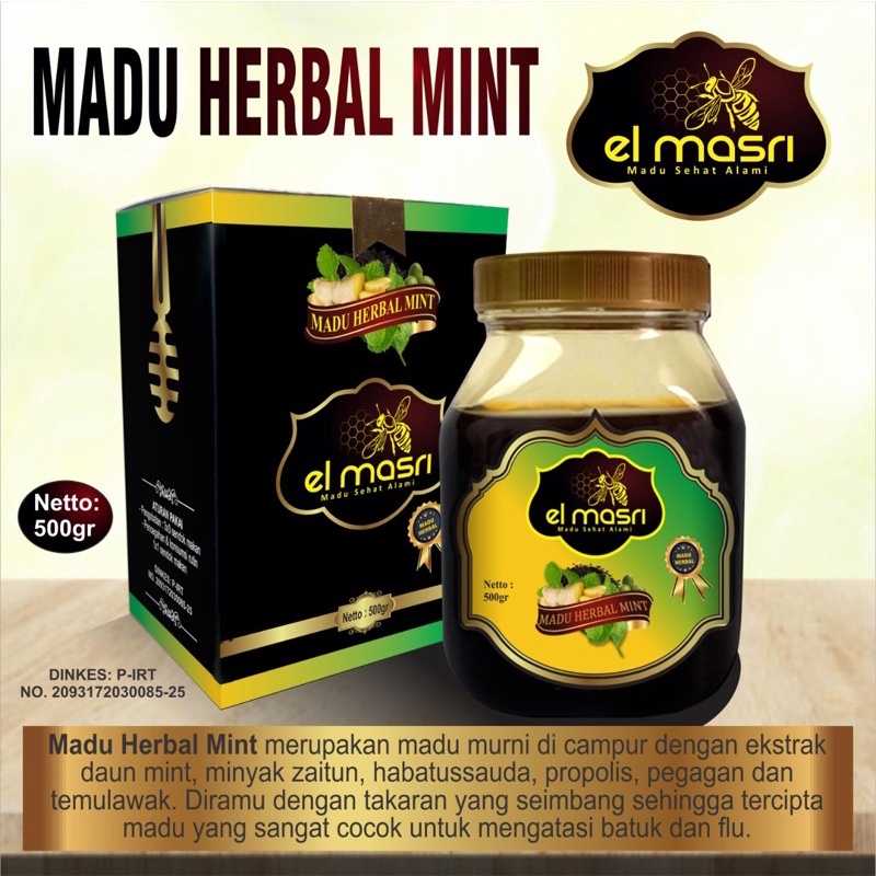

Madu HERBAL MINT El Masri