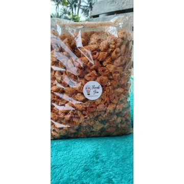 

luker/lumpia kering pedas dan original daun jeruk 500gram