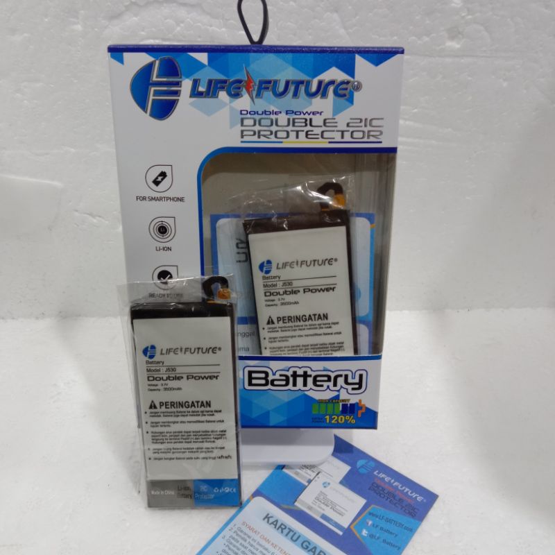 BATRE LF SAMSUNG J5 PRO/J530/A520/A5 2017 DOUBLE POWER