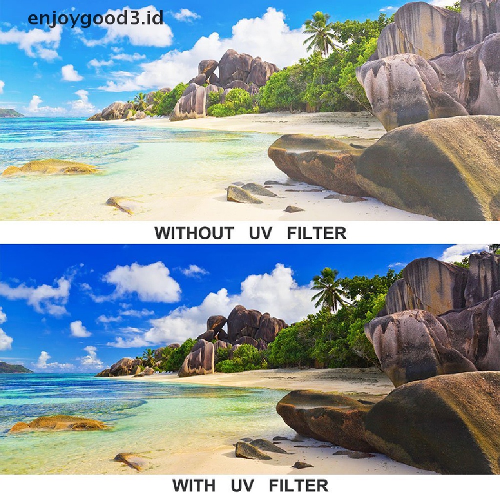 Filter Polarisasi Uv A Ukuran 49-82mm Untuk Lensa Kamera Canon Nikon