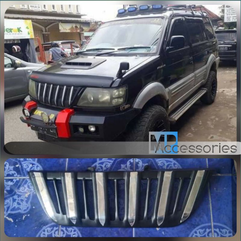 Grill Model apollo apolo Mitsubishi Kuda gen 2 thn 2002-2003