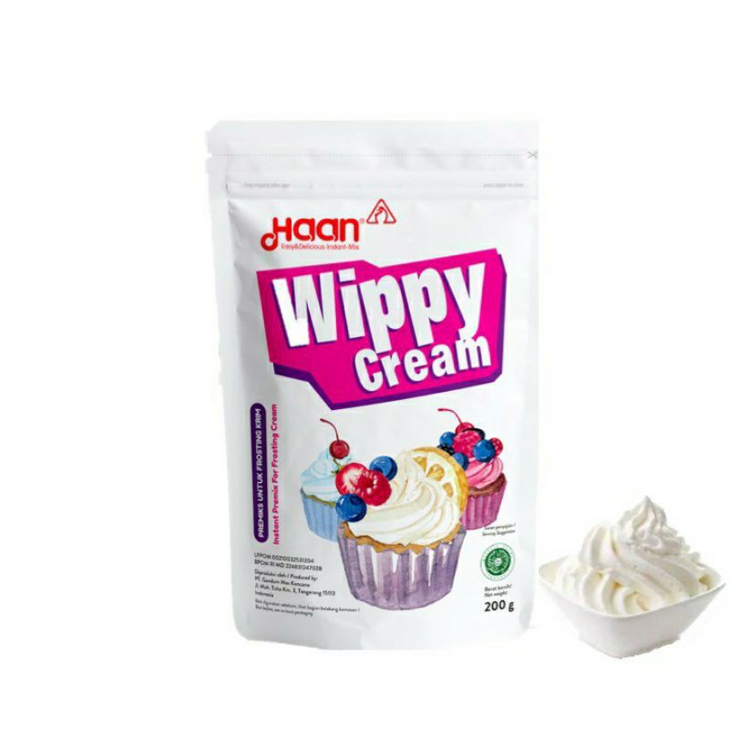 

Haan Wippy Cream Pouch 200g