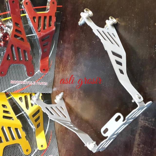 BREKAT PLAT NO NMAX-LEXI-AEROX FULL CNC PNP