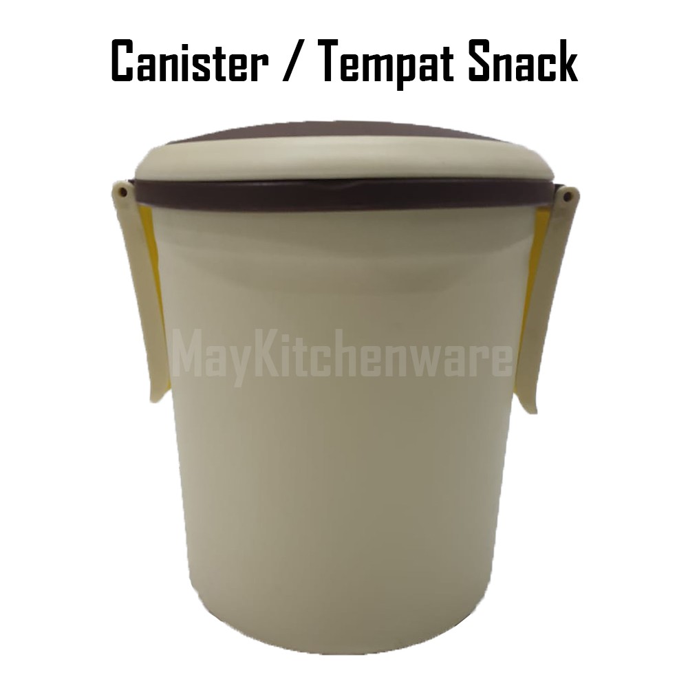 Canister Rantang Makanan Tempat Penyimpanan Snack Cemilan Bekal Toples Wadah Kue Kering Kedap Udara