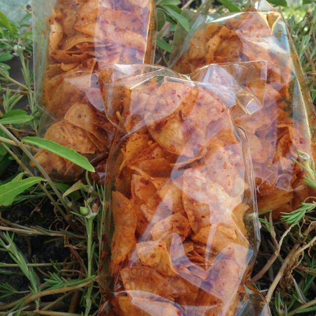 

Kripik Singkong Balado Gurih