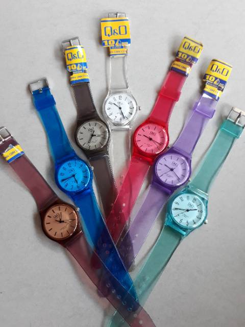 Jam tangan Transparant custom