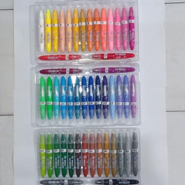 

SALE!! KODE-288 Crayon Grasp Eceran stik besar ( pilih warna sesuai nomor )