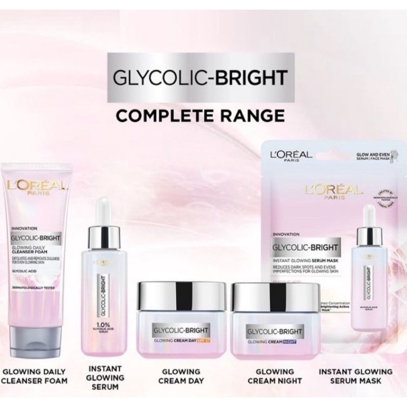 GLYCOLIC BRIGHT GLOWING SERIES