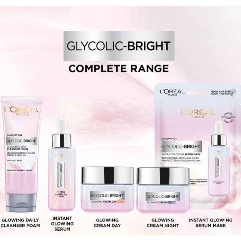 Glycolic Bright Glowing Series
