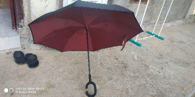 Payung Terbalik Reverse Kazbrella Gagang C 2nd Generatio Motif