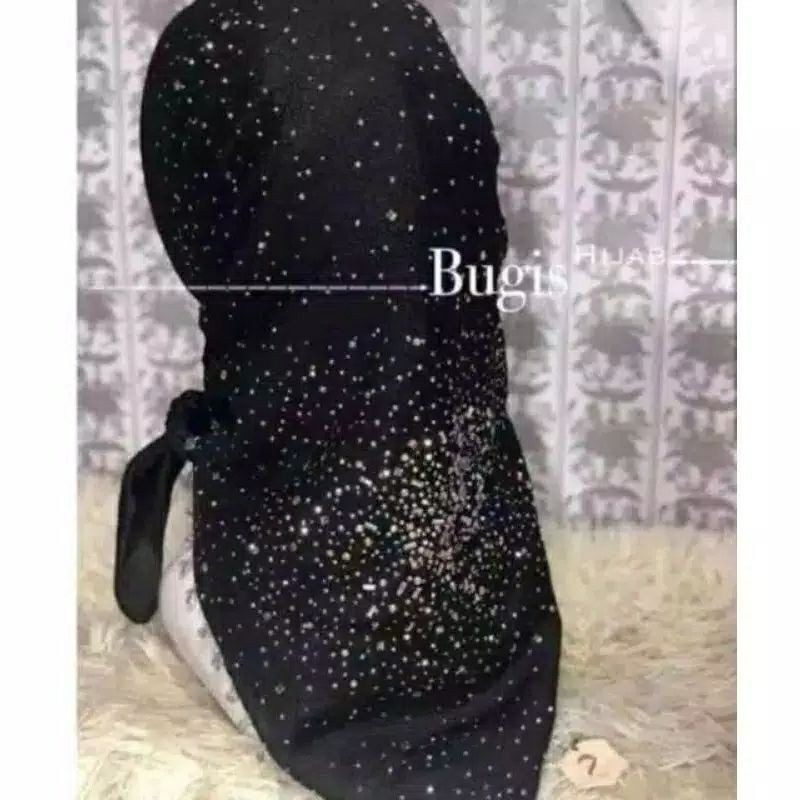 Segi Empat Swarosky Royal Premium By.Bugis Hijab