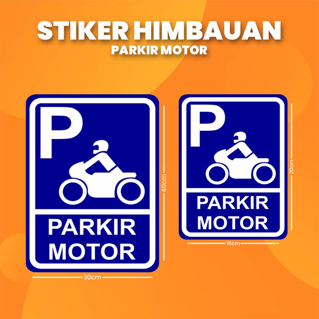 

Stiker K3 Tempat Parkir / Sticker Parking Area (Print Tajam & Anti Air) - PORTRAIT
