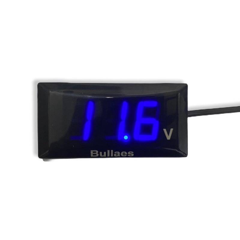 volt meter voltmeter alat ukur aki accu slim waterproof bullaes