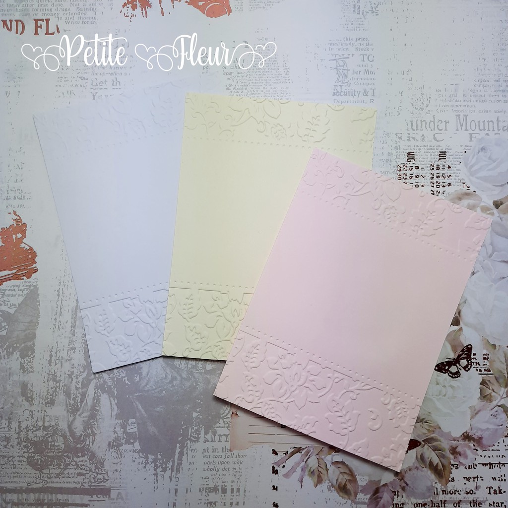 

Emboss Paper - PETITE FLEUR